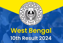 WBBSE WB Board Madhyamik 10th Result 2024: WBBSE released 10th results, check results here