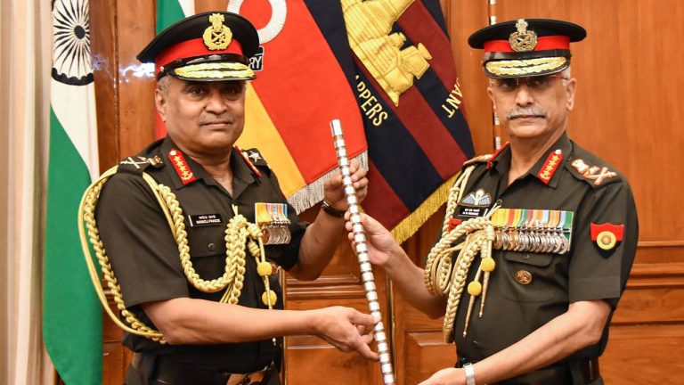 General Manoj Pande as COAS