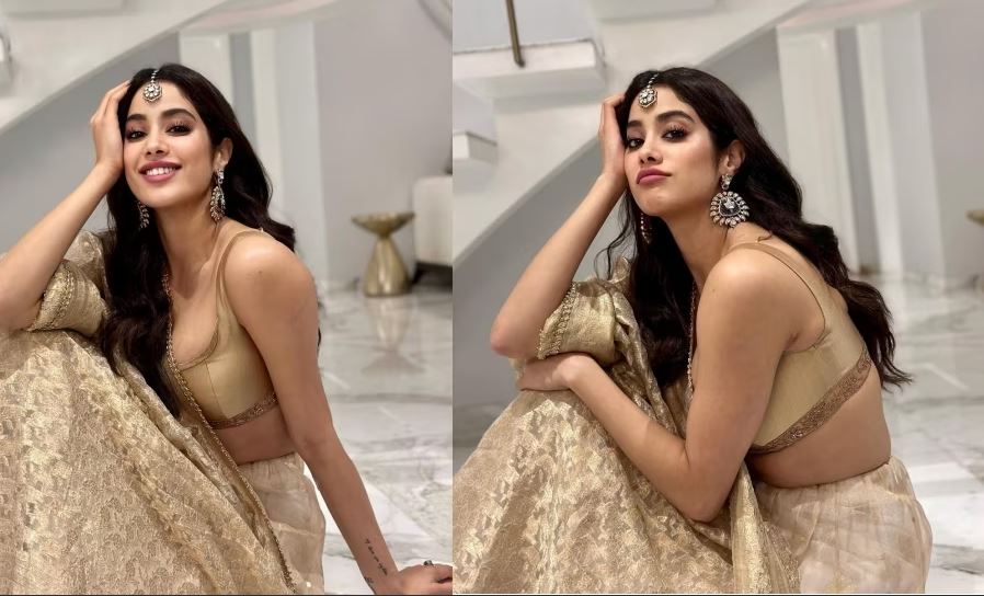 नये लुक में janhvi kapoor