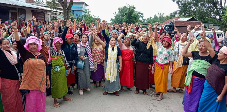 मणिपुर में फिर भड़की हिंसा