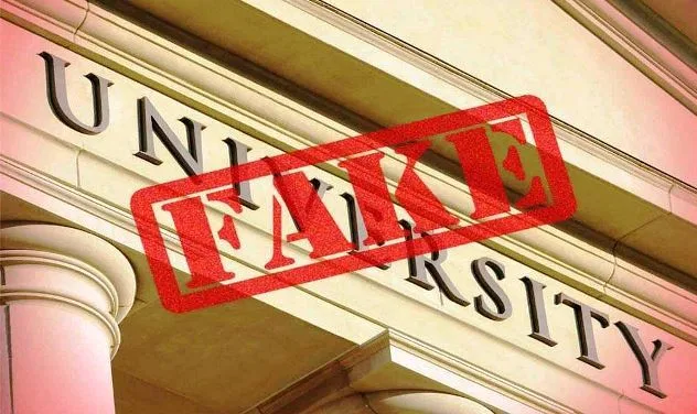 Fake Universities Declared by UGC