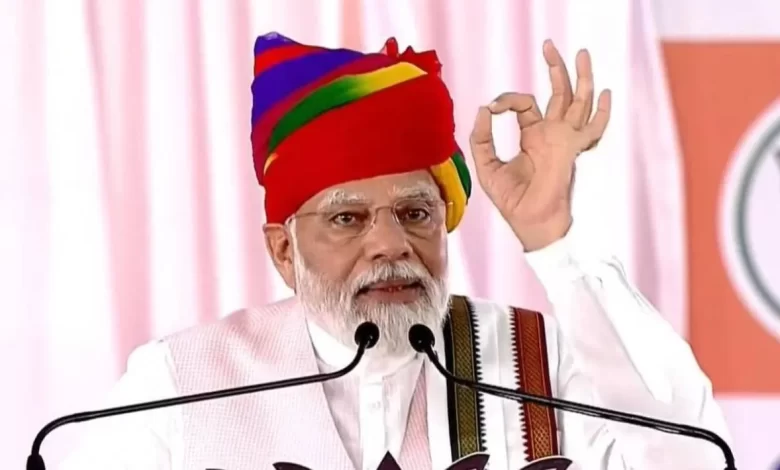 Prime Minister Modi roars in Rajasthan