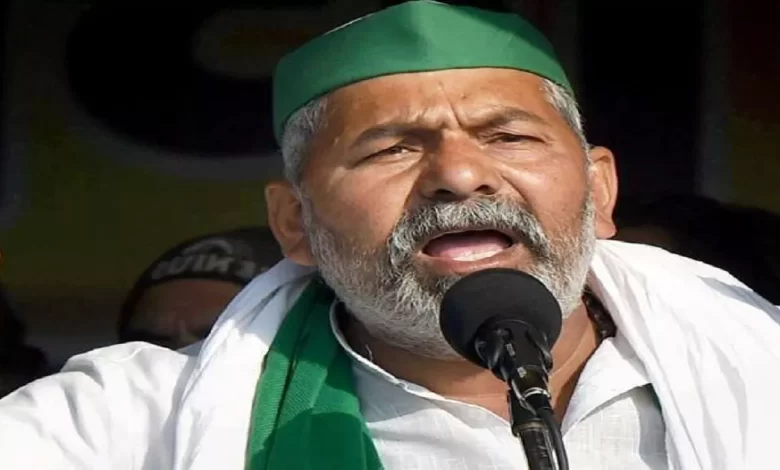 Rakesh Tikait scolded for supporting terrorist Hamas, opposition got embarrassed!