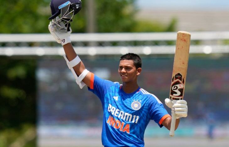 Yashasvi Jaiswal played record breaking innings