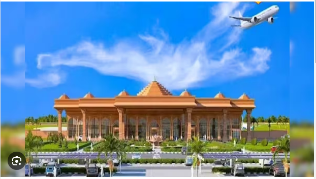 राम मंदिर की तर्ज पर तैयार हुआ एयरपोर्ट
