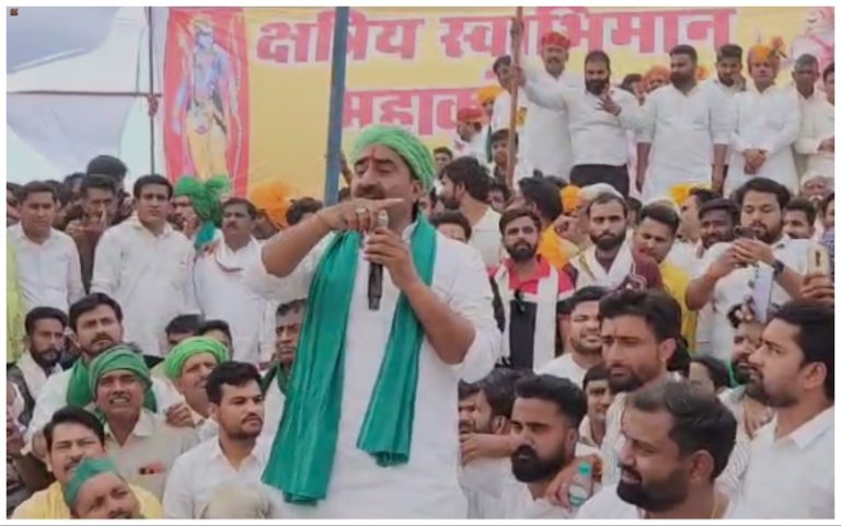 Rajput's Boycott BJP: A statement by SP candidate Harendra Malik is going viral on social media.
