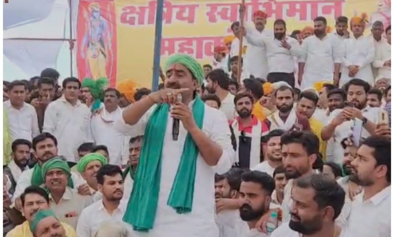 Rajput's Boycott BJP: A statement by SP candidate Harendra Malik is going viral on social media.