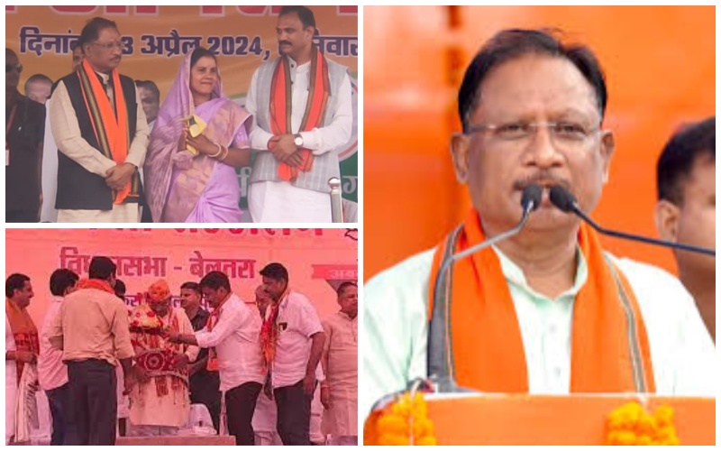 Loksabha Election News MP 2024 Update: Chief Minister Vishnudev Sai roared at the opposition in Katni, said that Congress…