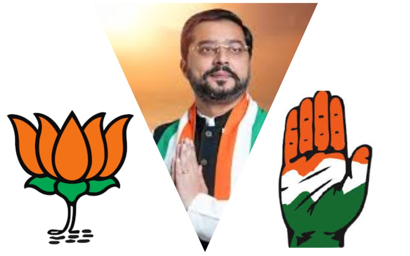 BJP VS Congress In 2024 Election Update: Tanuj Punia gave a befitting reply to BJP's attack on Congress.