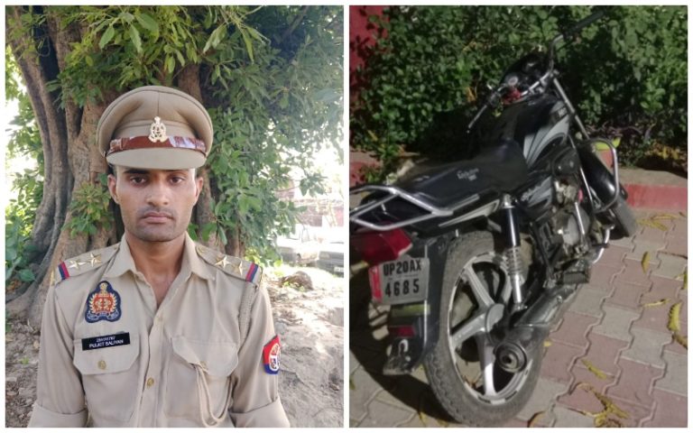 Bijnor Crime Latest News Update: Bijnor police arrested fake inspector while checking vehicles and making recovery.