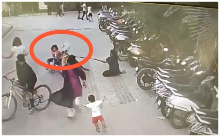 Dog Attacks 6yrs Old Girl: 6 year old girl attacked by pet dog in high rise society in Ghaziabad
