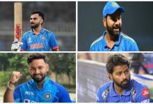 Team India T-20 World Cup Squad: BCCI announced 15-member squad for T-20 ODI World Cup