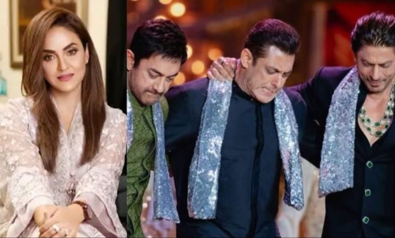Latest Bollywood News: Pakistani actress Nadia Khan expressed her pain and said a big thing on Salman, Shahrukh and Aamir