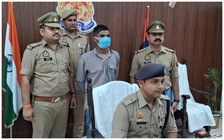Up Saharanpur latest news: 1 wanted accused of attempt to murder arrested, was involved in the incident of firing from the pistol