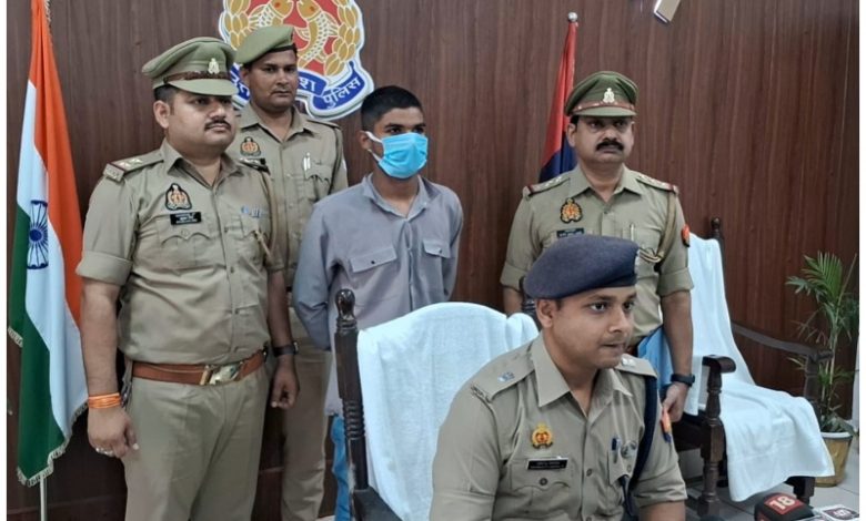 Up Saharanpur latest news: 1 wanted accused of attempt to murder arrested, was involved in the incident of firing from the pistol