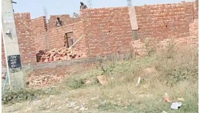 UP Saharanpur Latest News Update: Work on warehouse and shop in full swing on Chhajpura Road without map in Saharanpur.