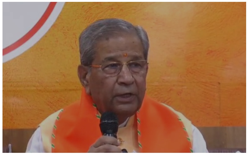 Loksabha Election 2024 Update: Rajya Sabha MP from BJP Ghanshyam Tiwari fiercely attacked Congress.