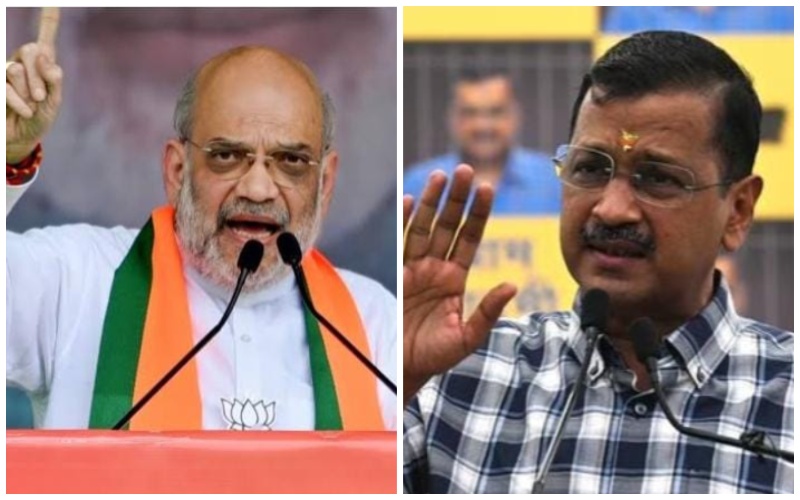 Amit Shah on Arvind Kejriwal: Amit Shah's statement creates ruckus in AAP, Kejriwal in trouble