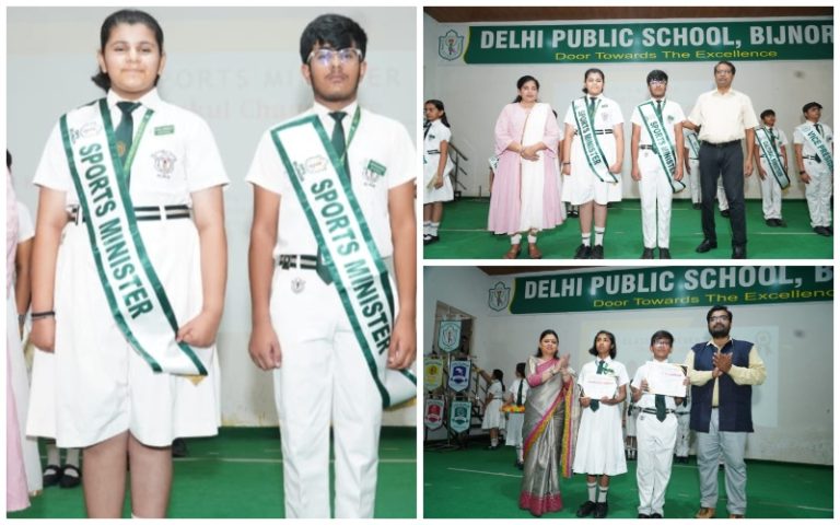 DPS Bijnor Latest News: Student union formed in DPS Bijnor for the session 2024-25