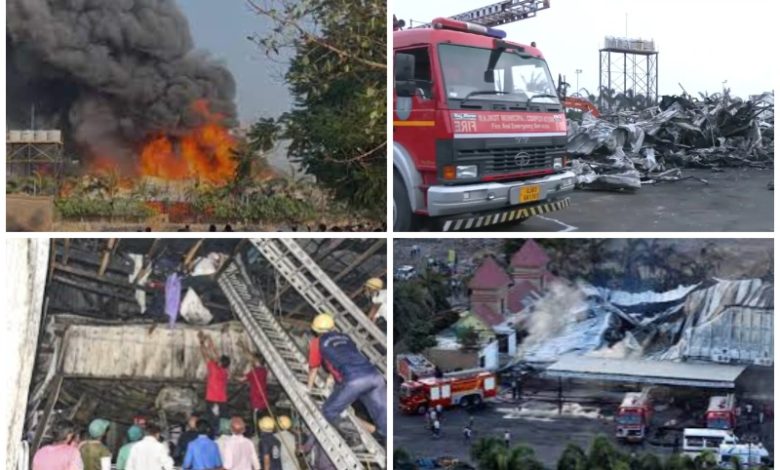 Gujarat Rajkot Fire Accident: Fire broke out in Rajkot Game Zone, so far 27 people have lost their lives in the accident, bodies are still being searched.