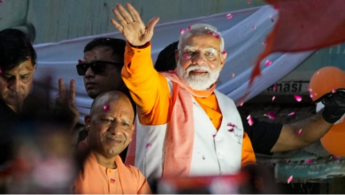 PM Modi Varanasi Nomination: Before PM Modi's nomination, NDA leaders gathered in Banaras, PM reached Dashashwamedh Ghat first.
