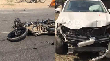 Gonda BJP Candidate Convoy Accident: Brij Bhushan Sharan Singh trapped once again, son's car ran over people...