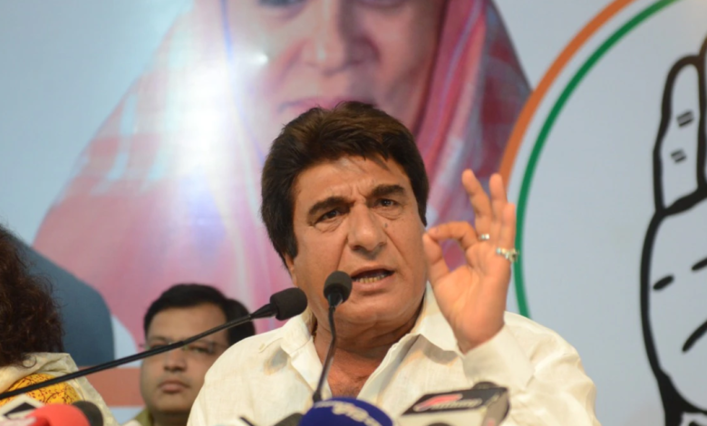 Today's Political News Headline: Raj Babbar is practicing politics very well!