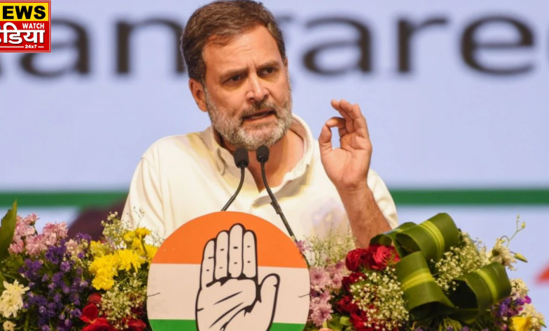 The Congress party has tried to show its full strength in the election campaign to be held in seven phases.