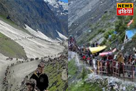 Amarnath Yatra is considered sacred for Hindus, every year lakhs of devotees come here to have darshan of Lord Shiva.