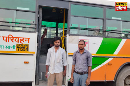 UP Bijnor Crime News: Fearless miscreants snatched cash bag from roadways bus conductor