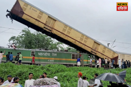 Kanchanjunga Express Accident in West Bengal: Horrific train accident in West Bengal, so far 5 people dead and more than 25 injured