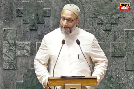 AIMIM President Latest News: Owaisi in trouble for saying Jai Palestine during oath