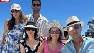 Latest Bollywood Actress News: Karisma Kapoor shared a picture of Ambani's cruise party