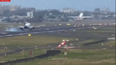 Close Call at Mumbai Airport: IndiGo landing and Air India flight on the same runway at the same time