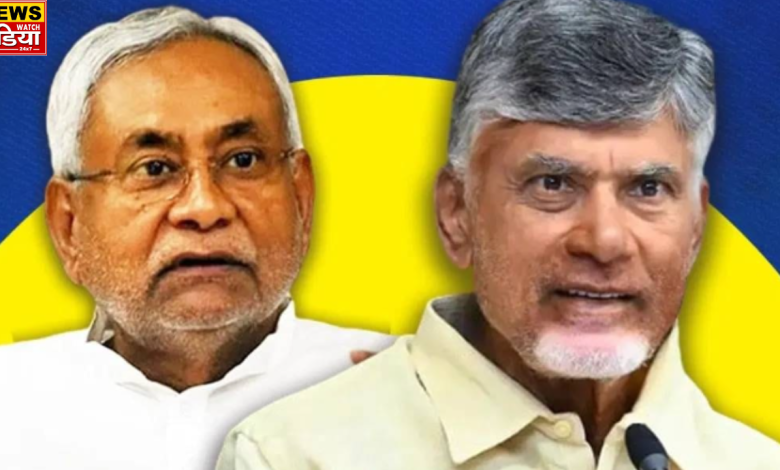 Now there will be a real fight between Nitish and Naidu to 'control' Narendra Modi.