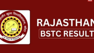 Rajasthan BSTC Pre D.El.Ed Result 2024: Result released, check result from direct link