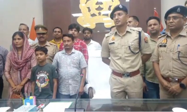 UP Bijnor News: Police revealed the kidnapping of the student and one arrested