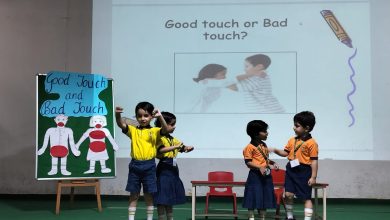 UP Bijnor News: Good touch and bad touch workshop organized for small children in DPS Bijnor