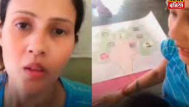 Viral Video: Troubled by homework, woman requested teacher, video went viral