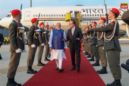 PM Modi in Austria: Prime Minister Modi arrives in Vienna after 41 years, know what is today's program