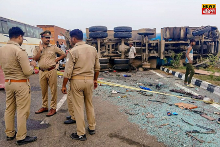 Unnao Road Accident: Unnao road accident causes uproar, PMO announces compensation of 2 lakh each, President makes a big statement