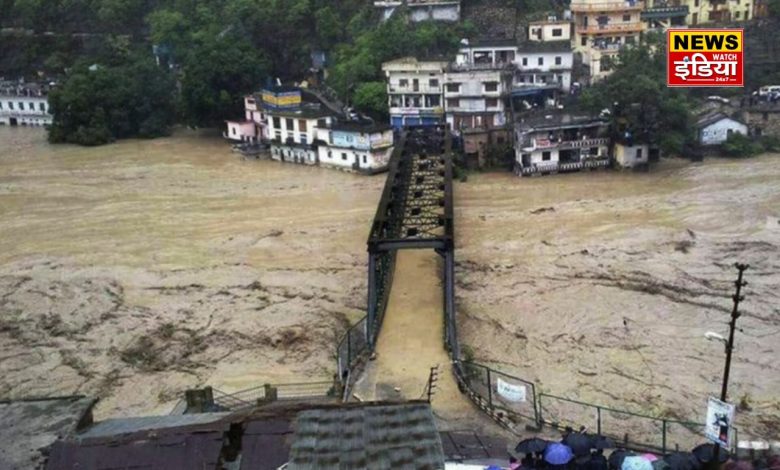 Monsoon wreaks havoc across the country, yellow alert in Delhi-UP, flood danger in Himachal-Uttarakhand