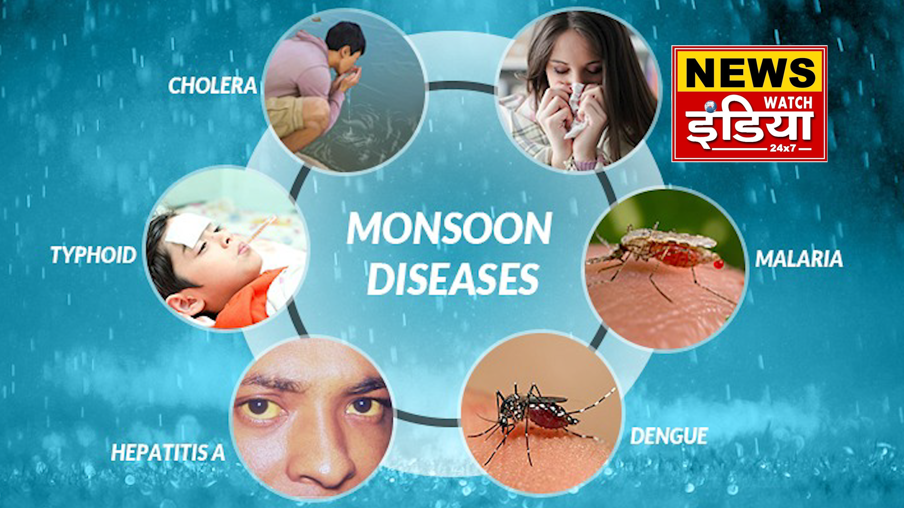 Tips to protect children from diseases during rainy season