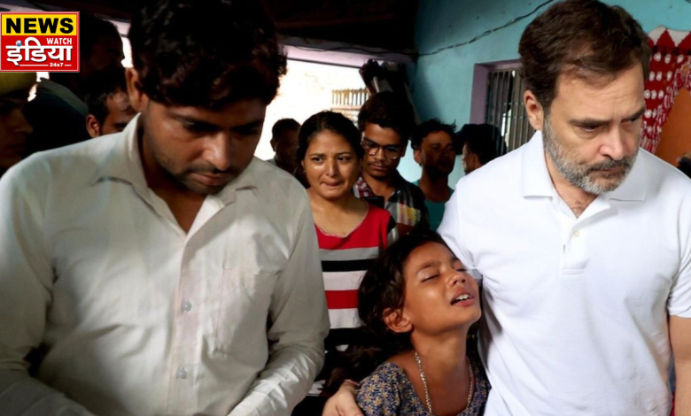 rahul gandhi on hathras