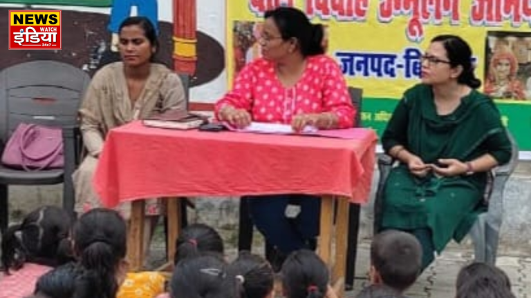 UP Bijnor News: भारत सरकार द्वारा चलाया जा रहा 100 दिन का विशेष जागरूकता अभियान