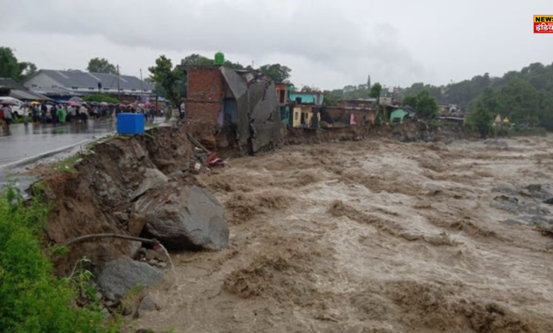 Cloud burst in Himachal Pradesh: Flood caused by cloudburst in Himachal... will continue till 30th July