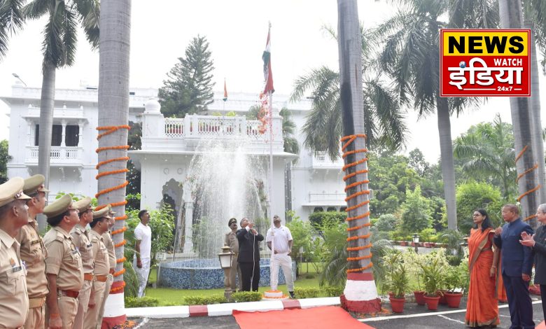 Chief Secretary hoisted the flag on Independence Day, paid tribute to the brave martyrs