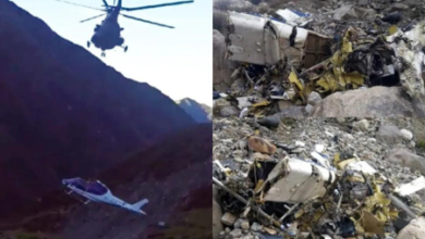 Kedarnath helicopter crash: Helicopter fell in the river in Kedarnath, IM 17 also suffered some damage.