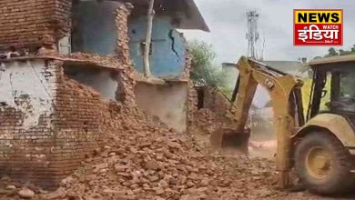 Major accident in Sagar, wall collapsed during heavy rain, 8 children died