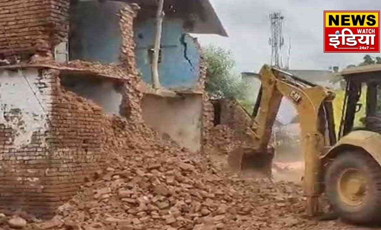 Major accident in Sagar, wall collapsed during heavy rain, 8 children died